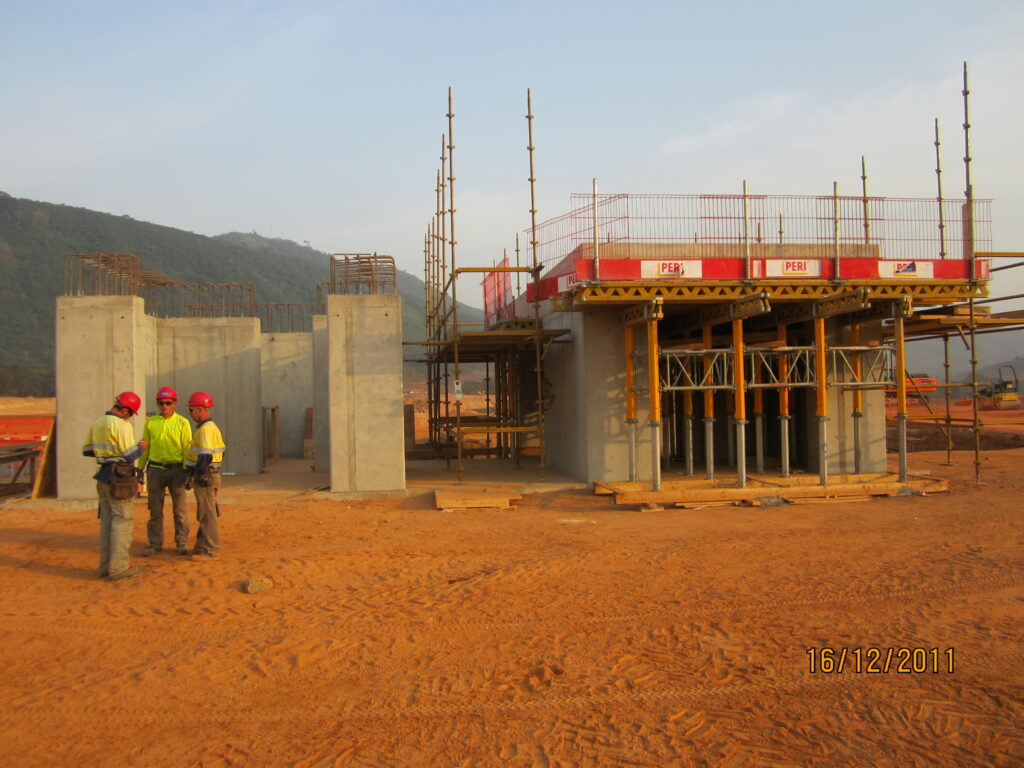 Sierra Leone Civil engineering rc works flasework formwork