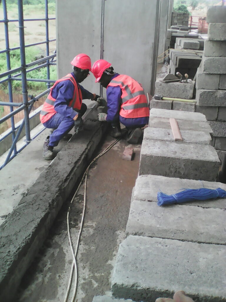 buidling works masonry installation