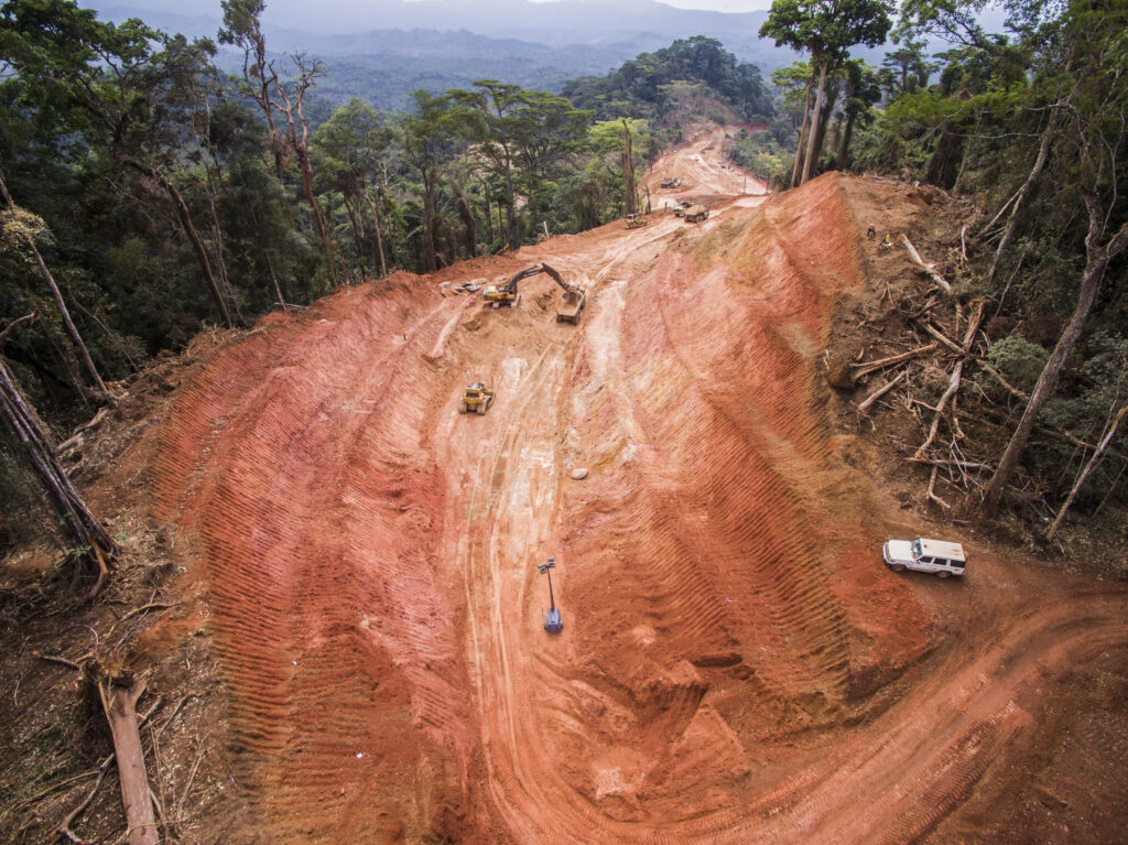 civil engineering sierra leone liberia road construction bulk earthworks