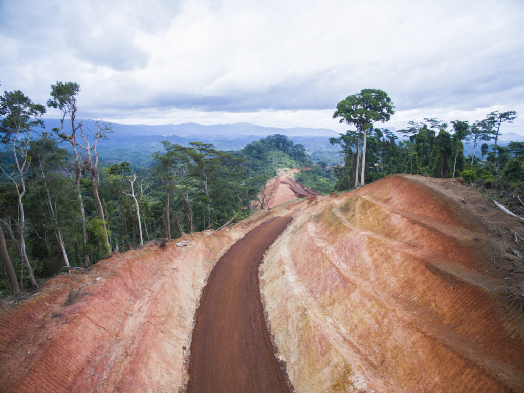 civil engineering sierra leone liberia road construction layer works