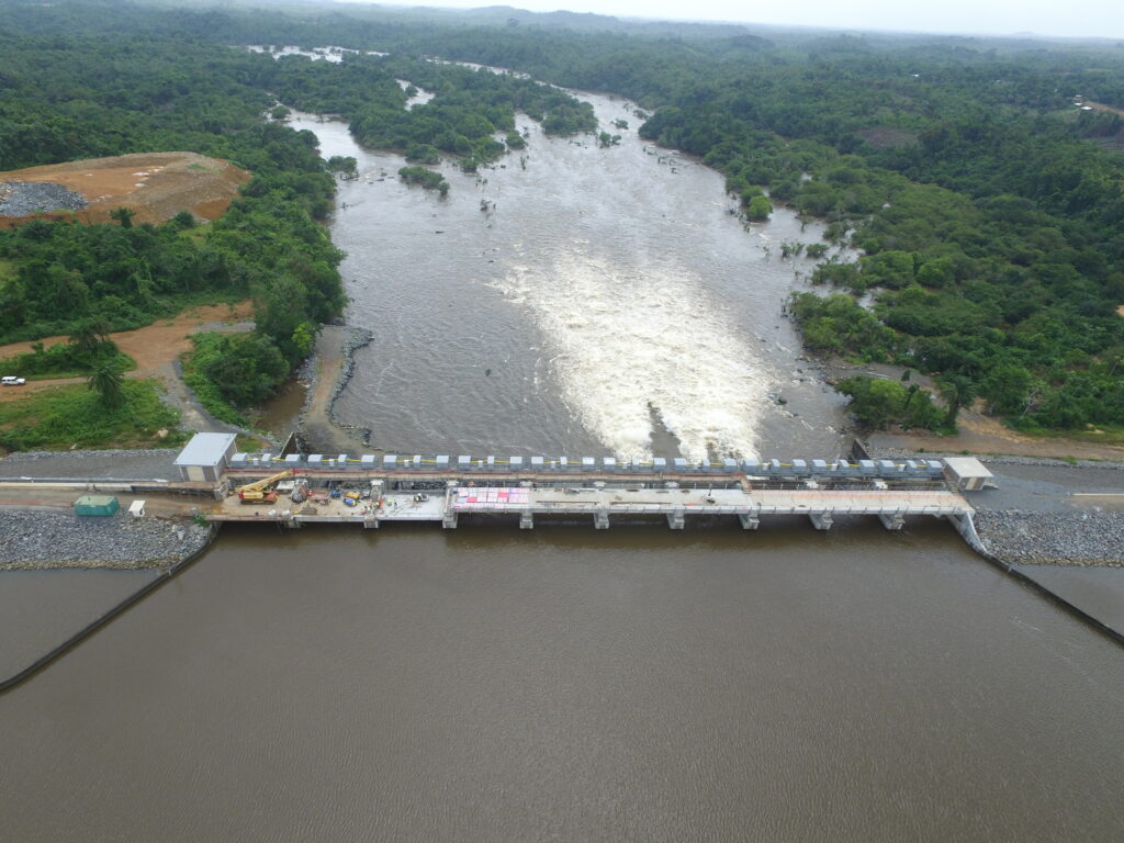 liberia RC bridge deck construction civil engineering