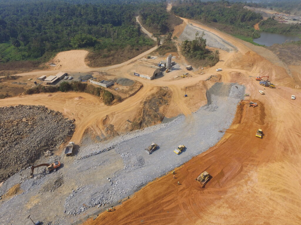 liberia dam construction civil engineering