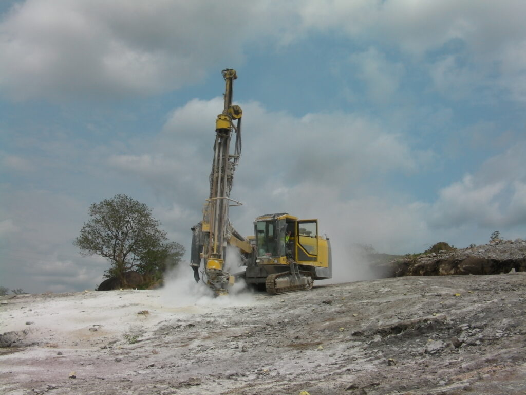 sierra leone liberia drill and blast