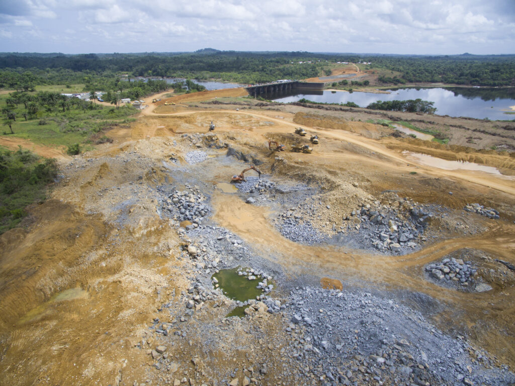 sierra leone liberia rock drill and blast