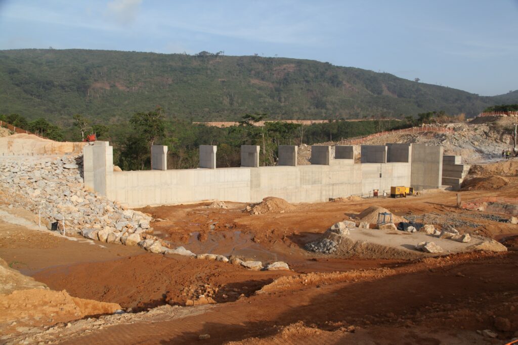 civil engineering rc works concrete dam