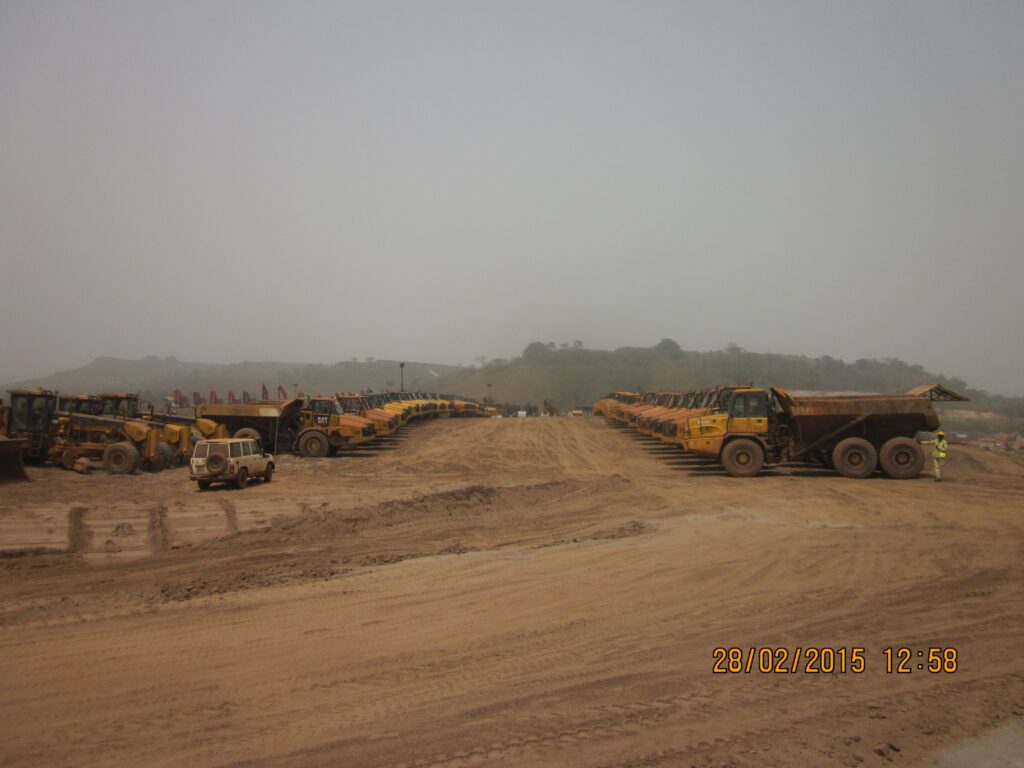 liberia sierra leone equipment articulated dump truck ADT